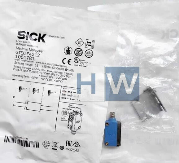 1Pcs  Diffuse Reflection Photoelectric Sensor GTE6-P4211 1051781