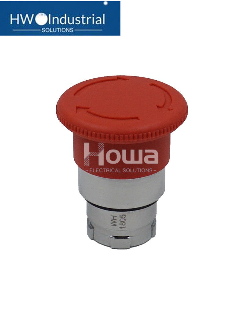 2PCS  Emergency Stop Red Metal Operating Button Head ZB2BS54C ZB2-BS54C