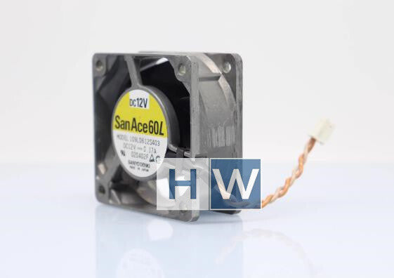 1PC San Ace60 Sanyo 109L0612S403 60*25 12V 0.17A 6cm Metal Frame Fan