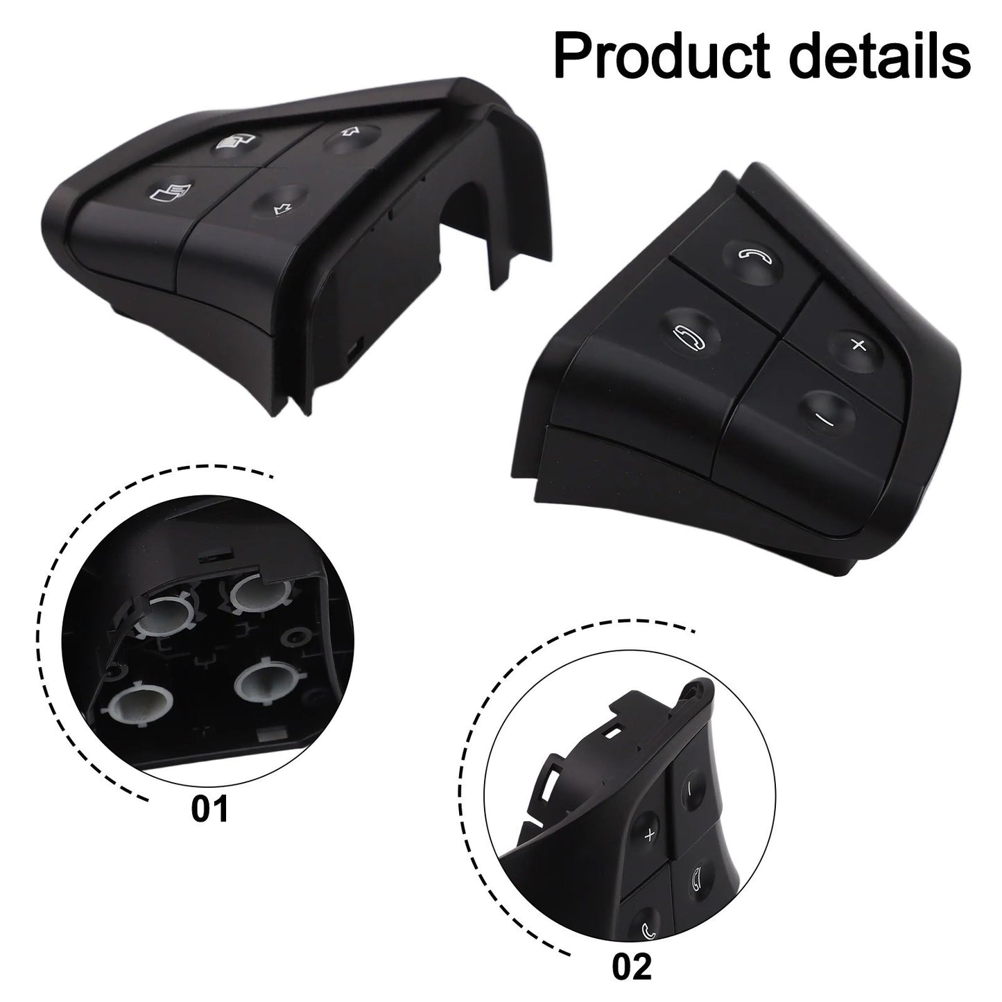 For Mercedes W164 W251 W245 ML GL B/R-CLass Steering Wheel Switch Button