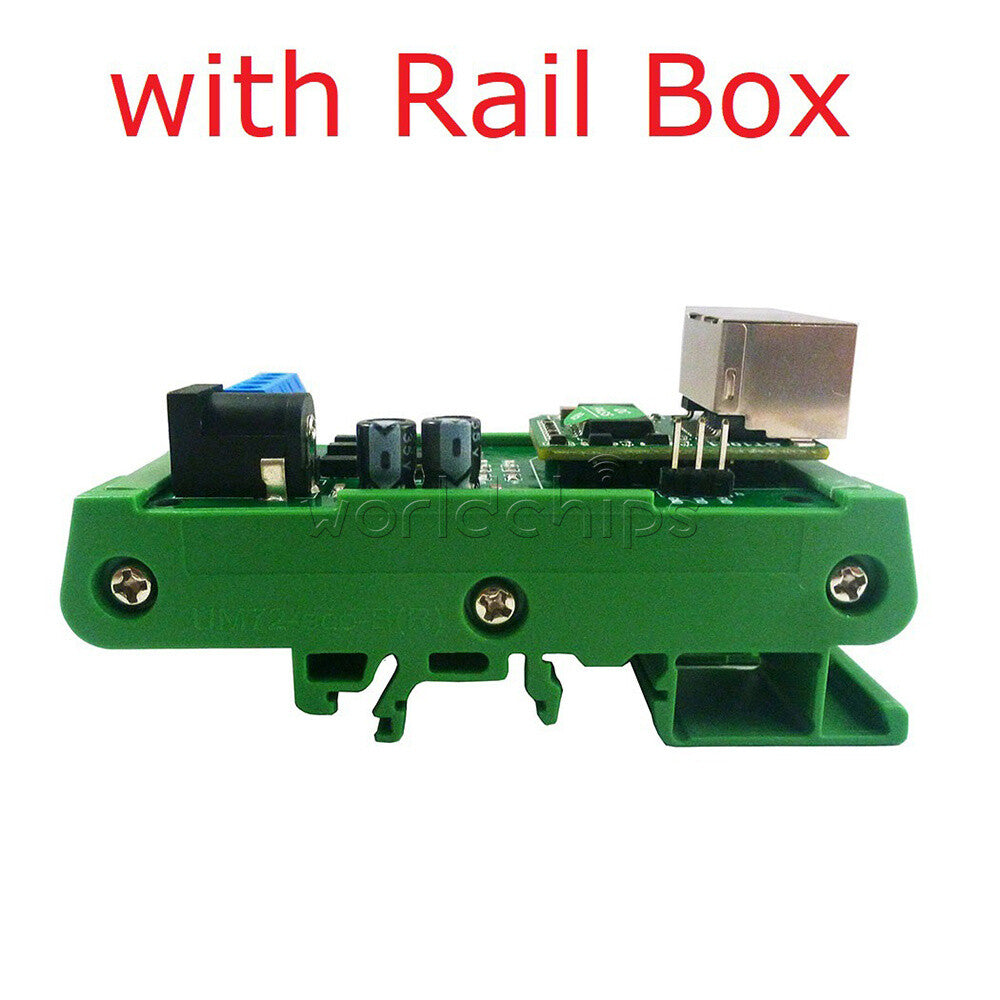 RS485 to Ethernet TCP/IP Converter MQTT Modbus RTU Module With Rails