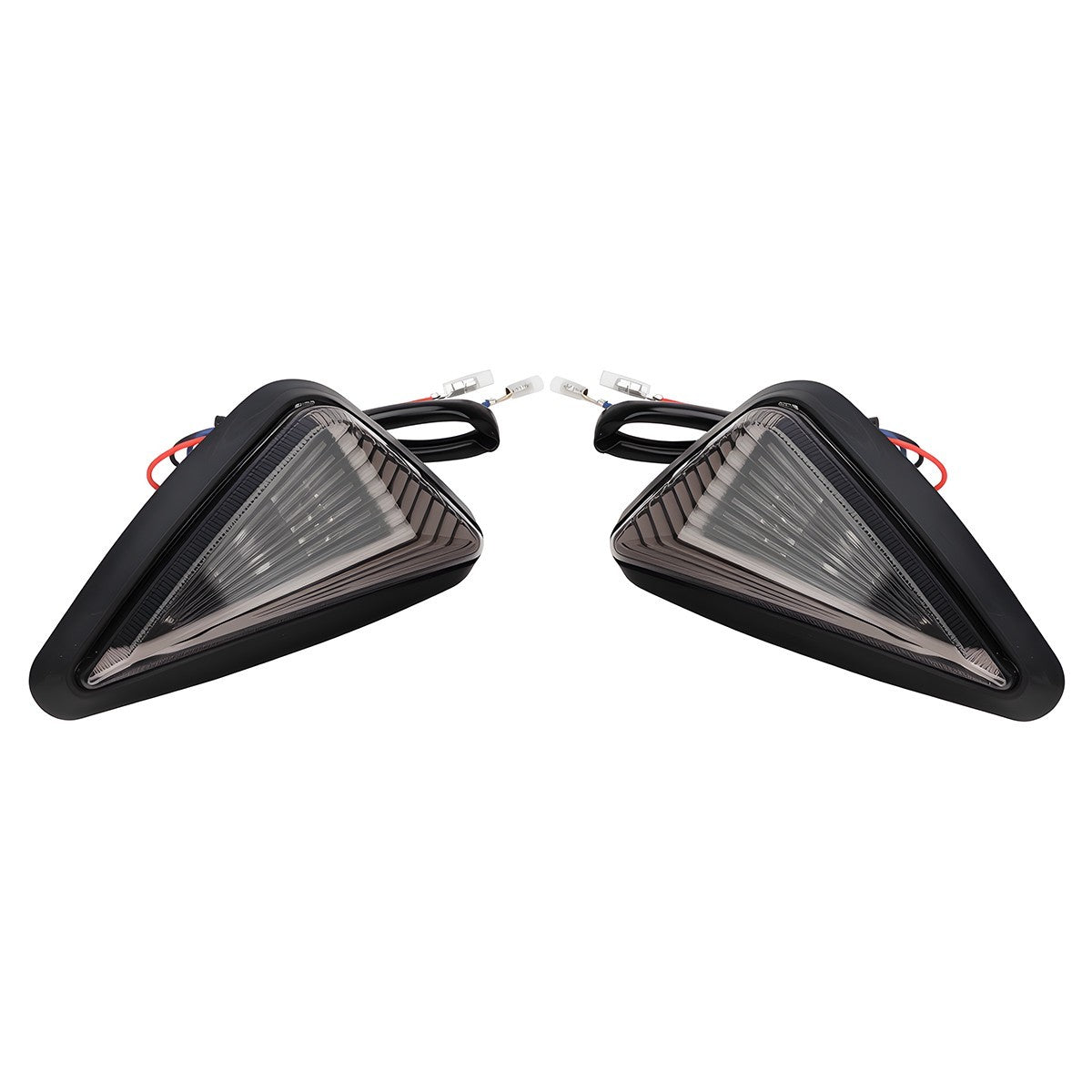 Motorcycle Triangle Flush Mount LED Turn Signal Light for For honda For Suzuki