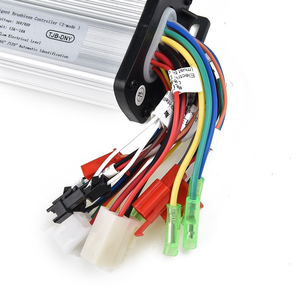 Dual Mode Electric Bike Intelligent Brushless DC Motor Controller 36V/ 48V 350W