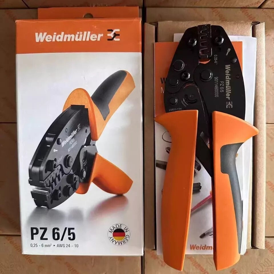 1pcs Weidmuller 9011460000 PZ 6/5 End crimping pliers
