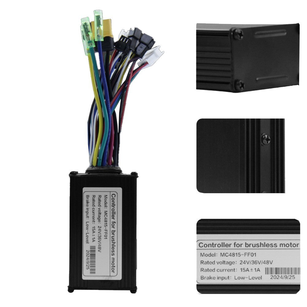Intelligent 3 Mode Brushless Controller for 24V 36V 48V Electric Scooters