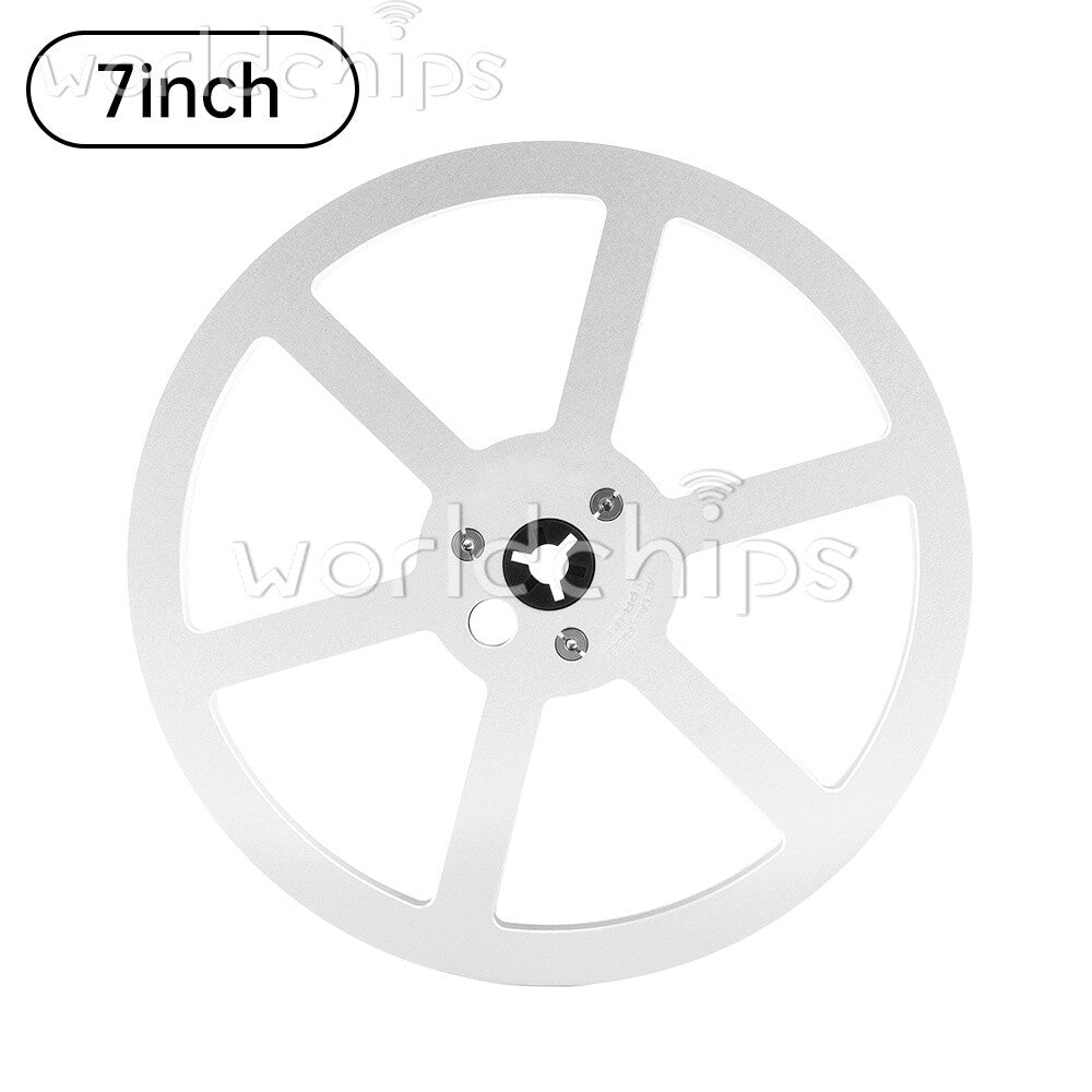 7'' Metal Aluminum Take Up Reel Low Noise Open Reel Reel-To-Reel Recorders Parts