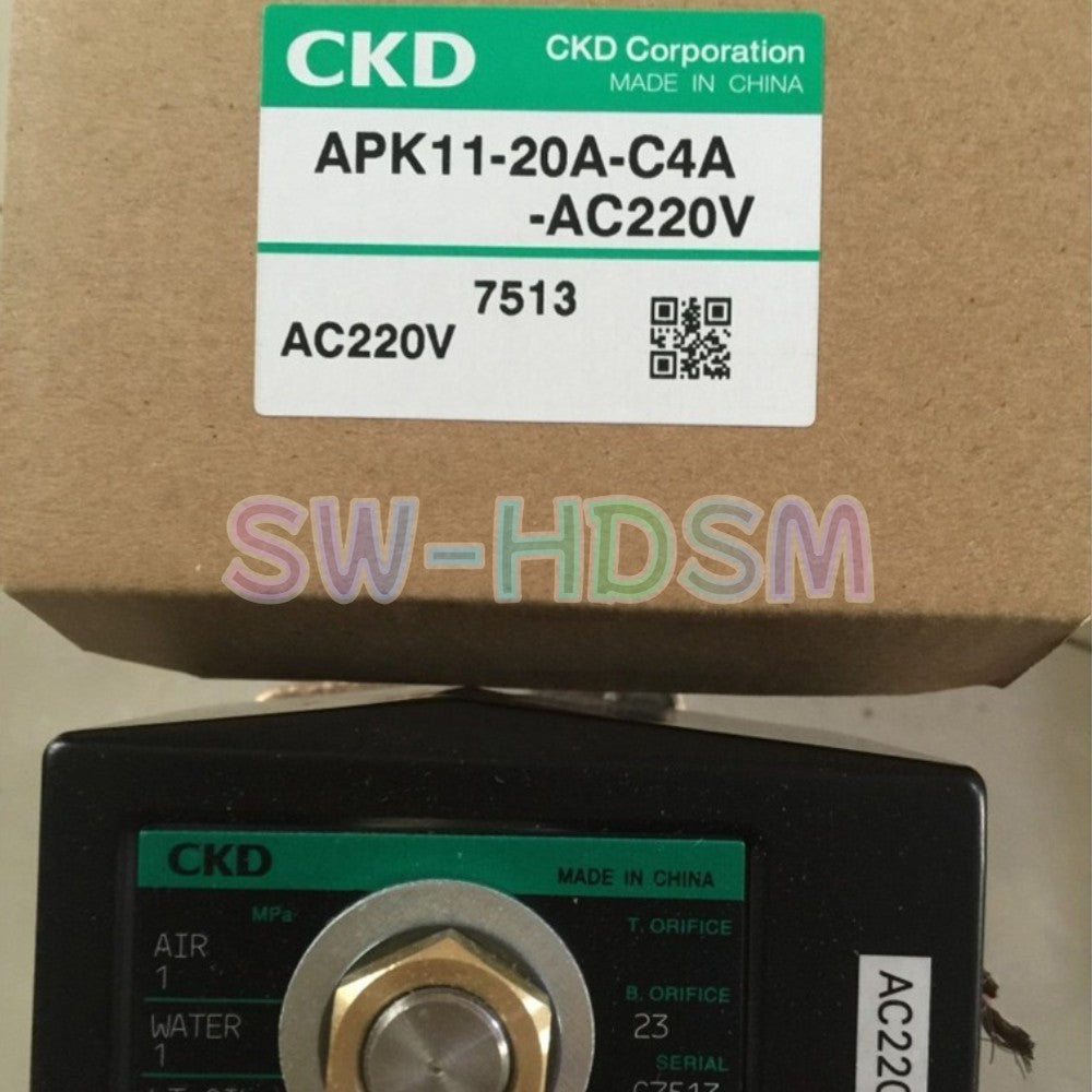 1PCS  for CKD APK11-20A-C4A-AC220V Solenoid Valve Freight Free