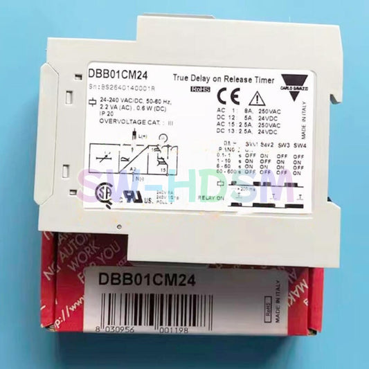 1PCS  for CARLO GAVAZZI DBB01CM24 Time Delay Relay Freight Free