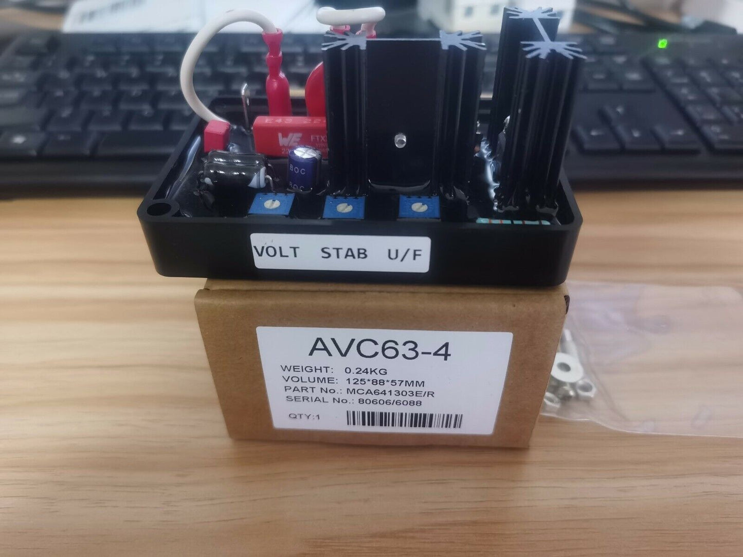 1PCS  AVR Automatic Voltage Regulator AVC63-4 In Box