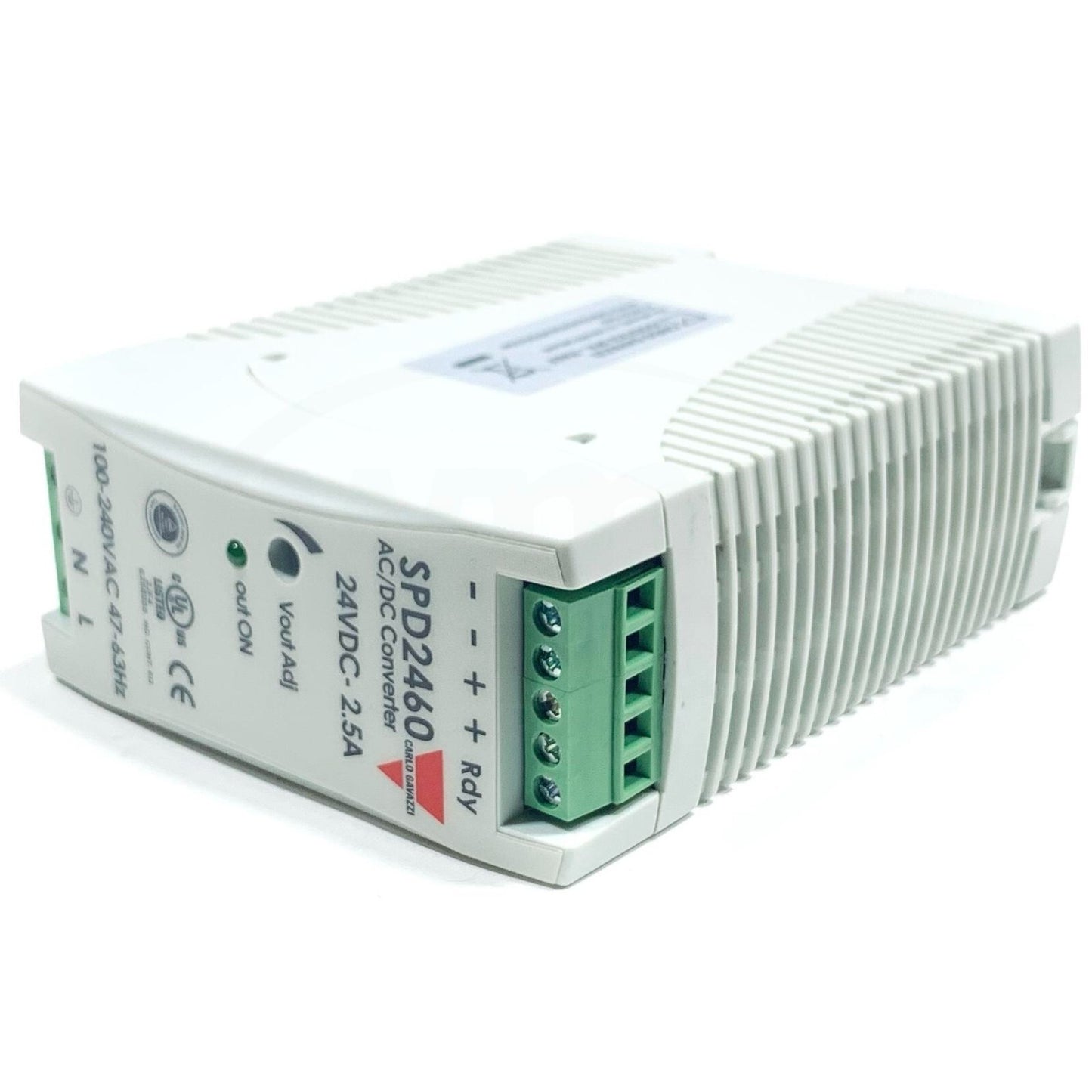 1PC  SPD24601 Carlo Gavazzi Switching Power Supply 24VDC 2.5A 90/265VAC