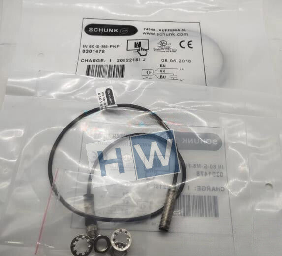 For SCHUNK Magnetic Switch Sensor IN 80-S-M8-PNP 0301478 Quality Assurance