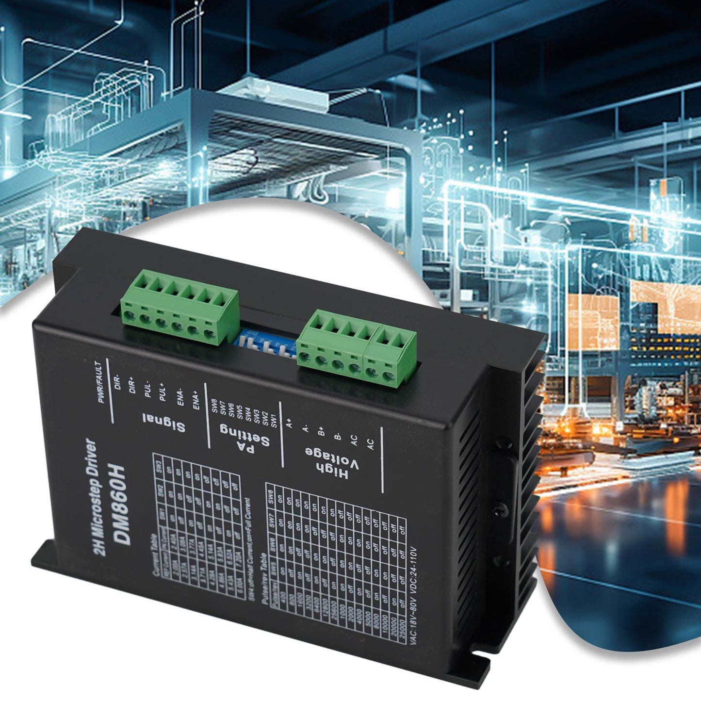 DM860H Stepper MotorDriver 2H Microstep Driver with Retention Function
