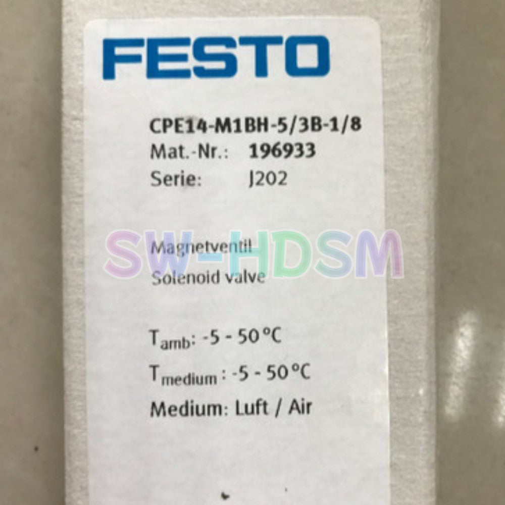 1PCS  for FESTO Solenoid Valve CPE14-M1BH-5/3B-1/8 196933 Freight Free