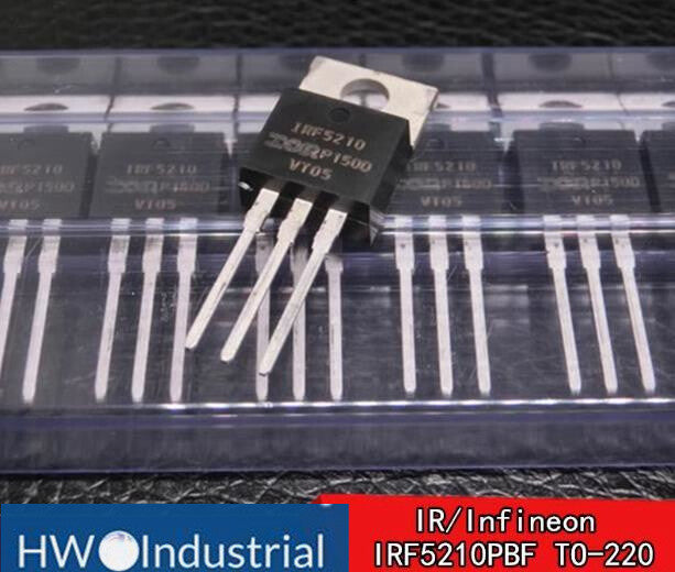 10pcs IRF5210 IRF5210PBF 40A100V P-channel MOSFET field-effect transistor TO-220