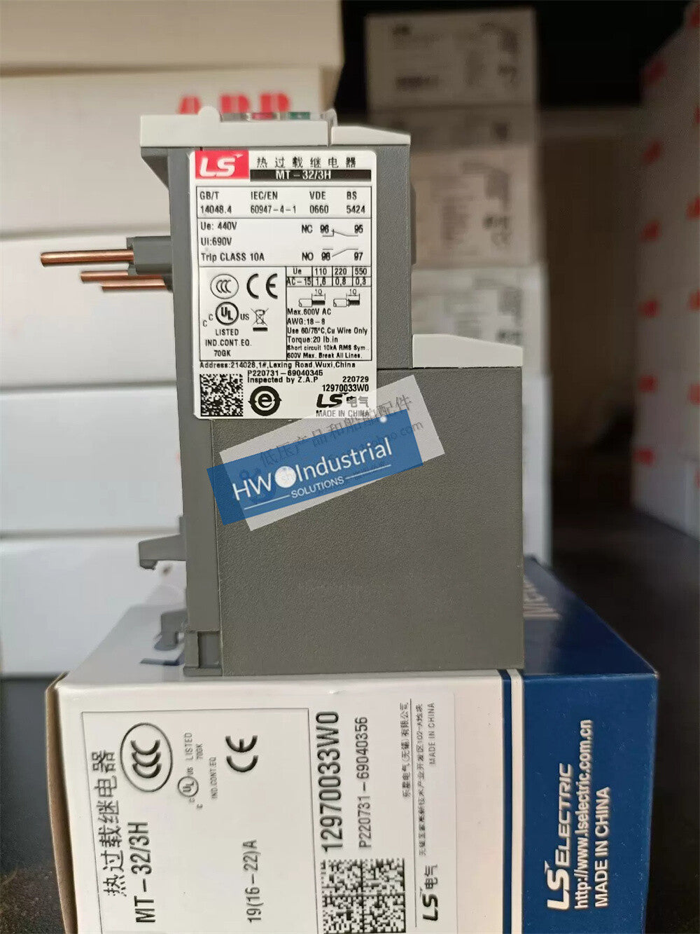 1/Piece MT-32/3H 16-22A LS Thermal Overload Relay Temperature Protection