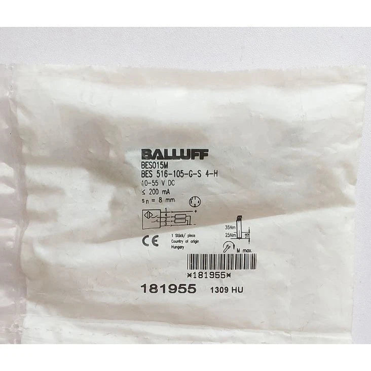 1pcs  BALLUFF PROXIMITY SENSOR BES 516-105-G-S4-H Free shipping #P