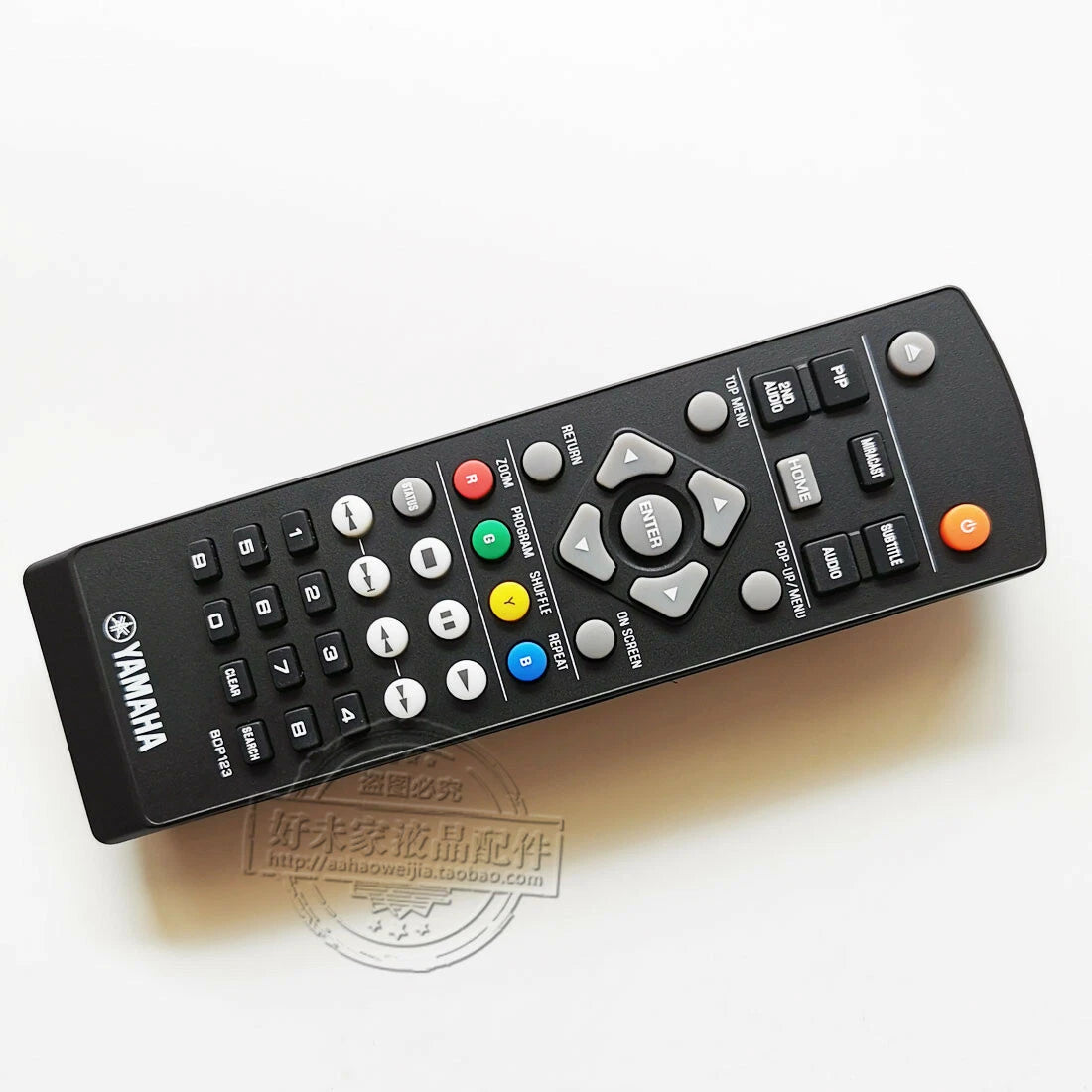 Yamaha BDP123 BD-S477 DVD/ Blu-Ray Player Remote Control