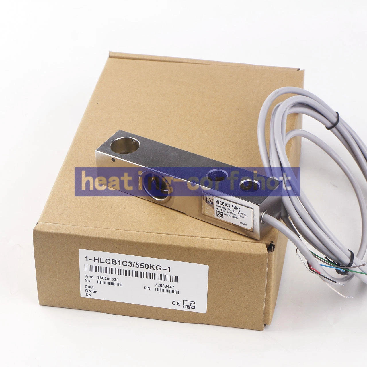 1PC HBM Load Cell HLCB1C3 550KG  #P