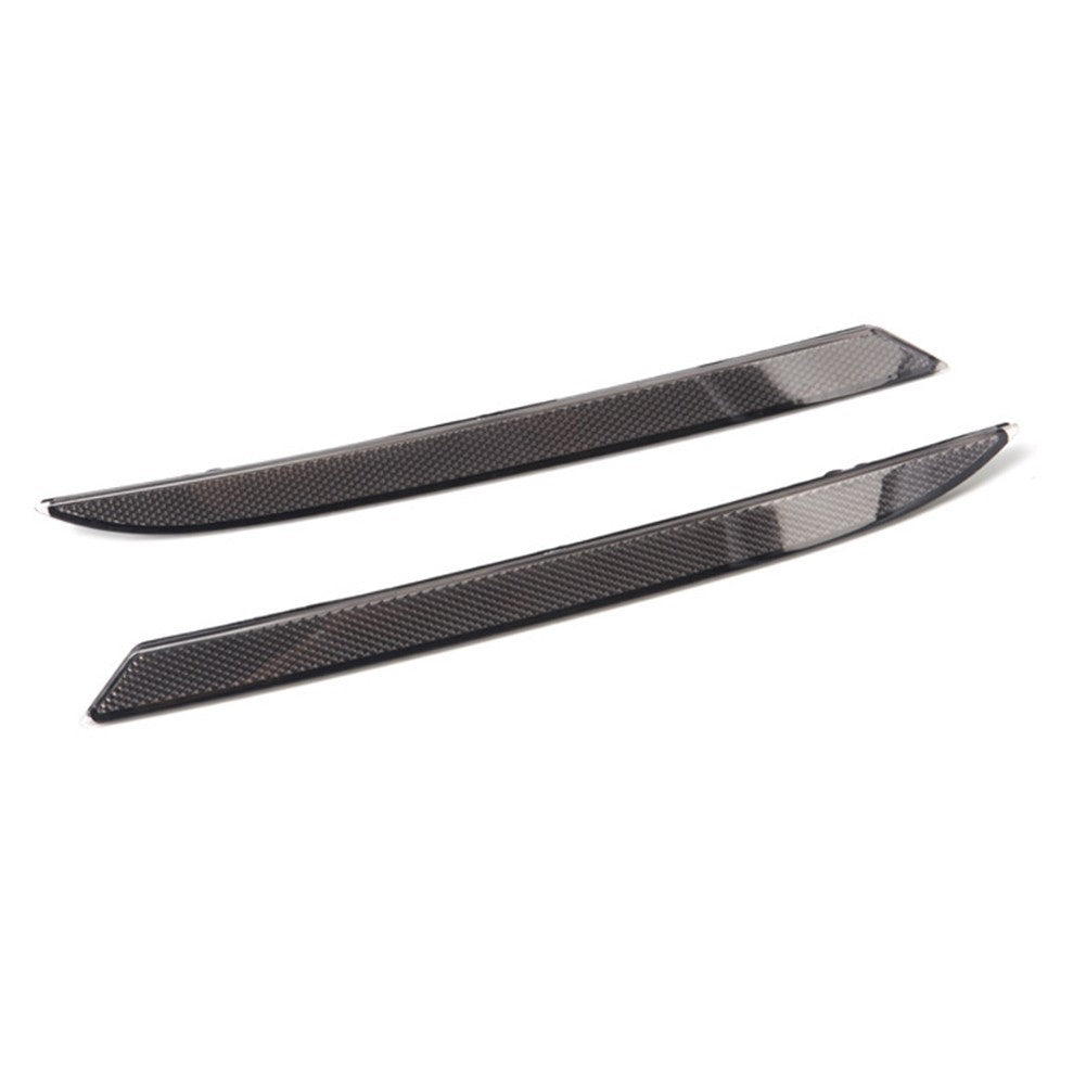 Black Smoked Lens Rear Bumper Reflector Lenses For Ford For Mustang 2018 -2022