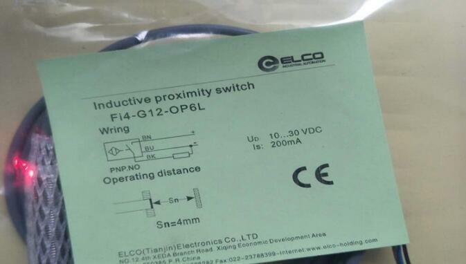1PC For ELCO FI4-G12-OP6L Proximity switch sensor