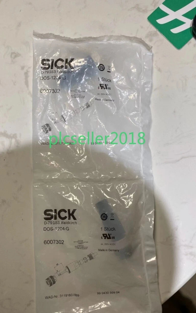 1PCS  SICK DOS-1204-G 6007302 Four core M12 female bend connector #P