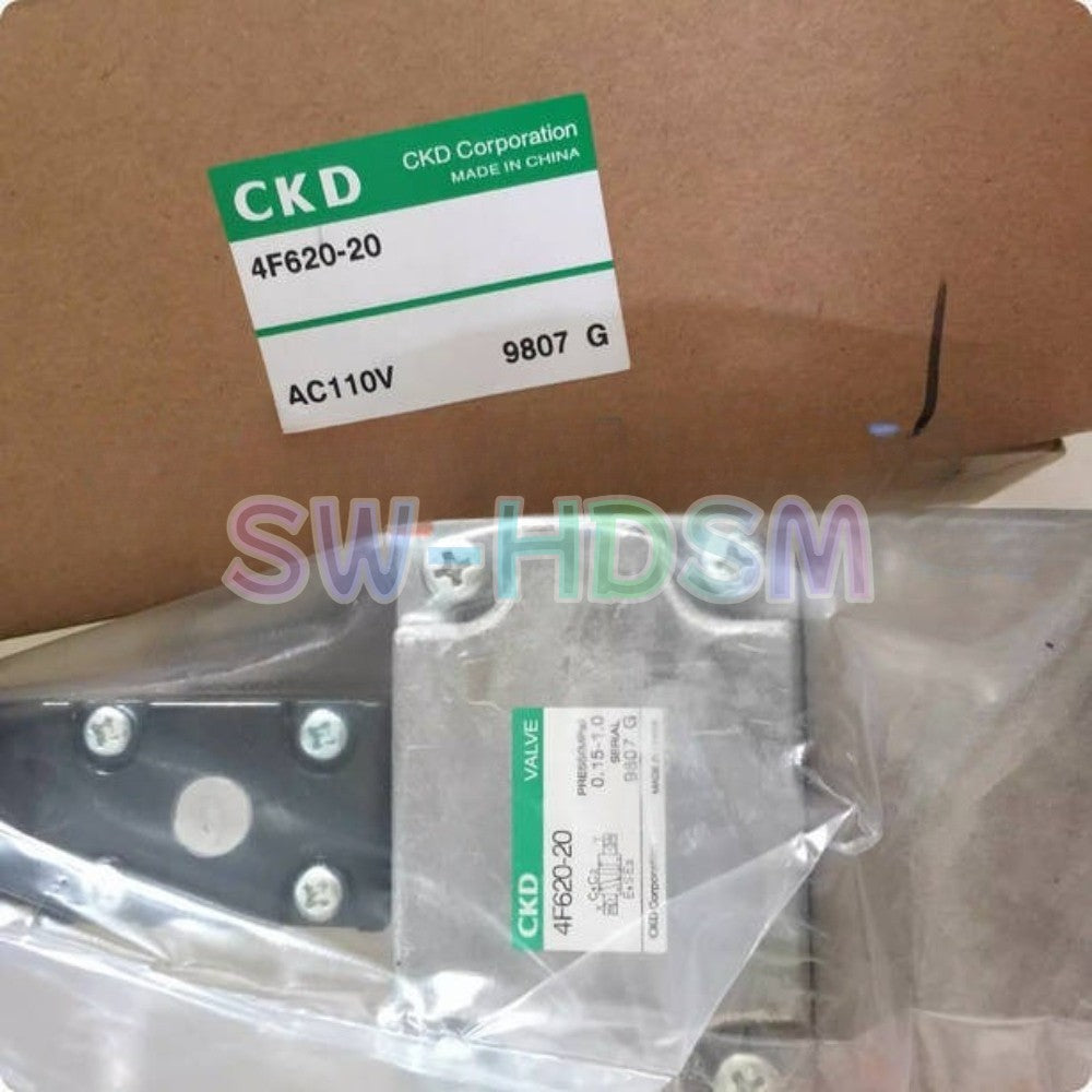 1PCS  for CKD Electromagnetic Valve 4F620-20-AC110V Freight Free