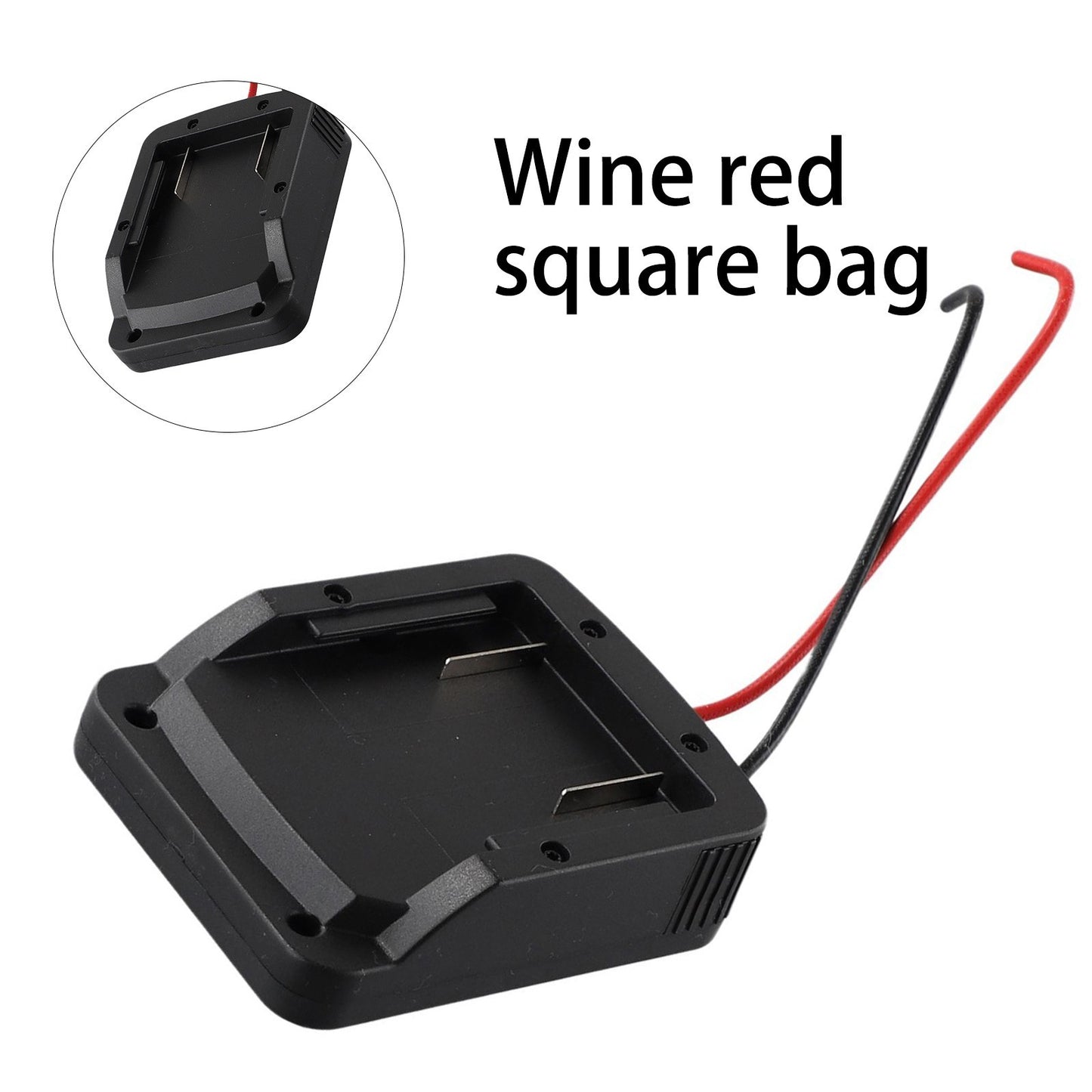 Battery Adapter Adaptor Output Power Replacement 1 Piece 12 Accessory