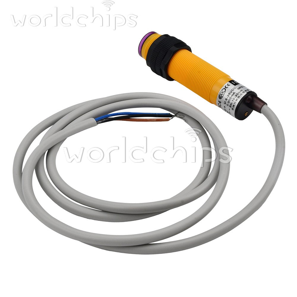 10PCS DC 6-36V E3F-DS30C4 Optoelectronic Sensor Photo switch NPN NO 1.2M Cable