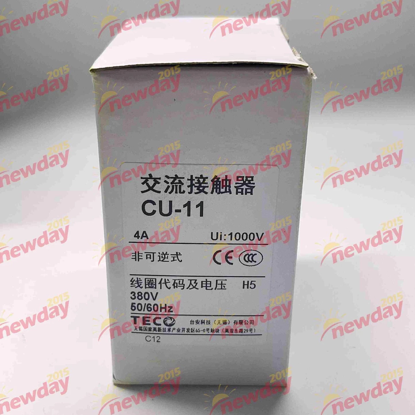 1pcs  For TECO contactor CU-11 380V AC