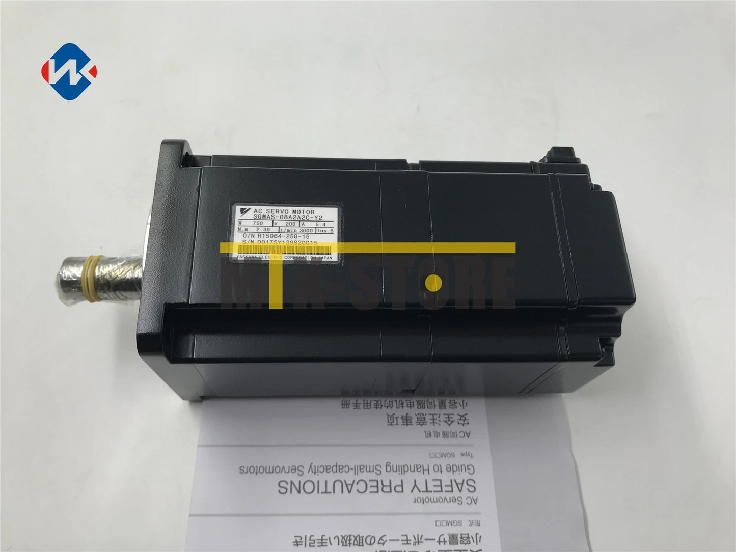 1pcs   ones Yaskawa Servo Motor SGMAS-08A2A2C-Y2 #P