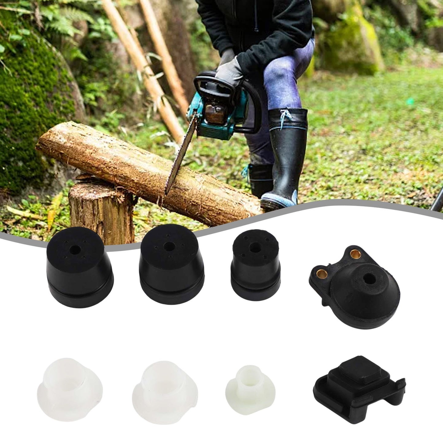 Cost effective Rubber Mount Buffer Set for Chainsaw MS440 MS460 046 044