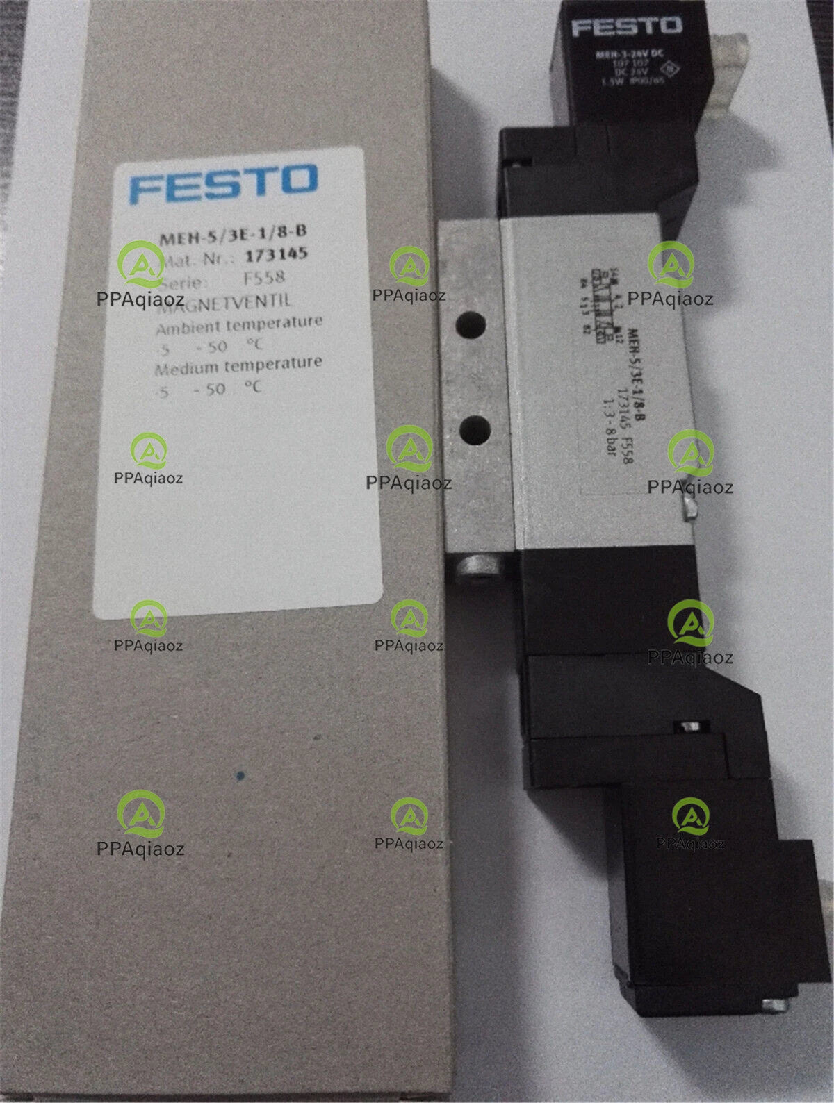 1PCS  FESTO MEH-5/3E-1/8-B 173145 Solenoid Valve Free Shipping