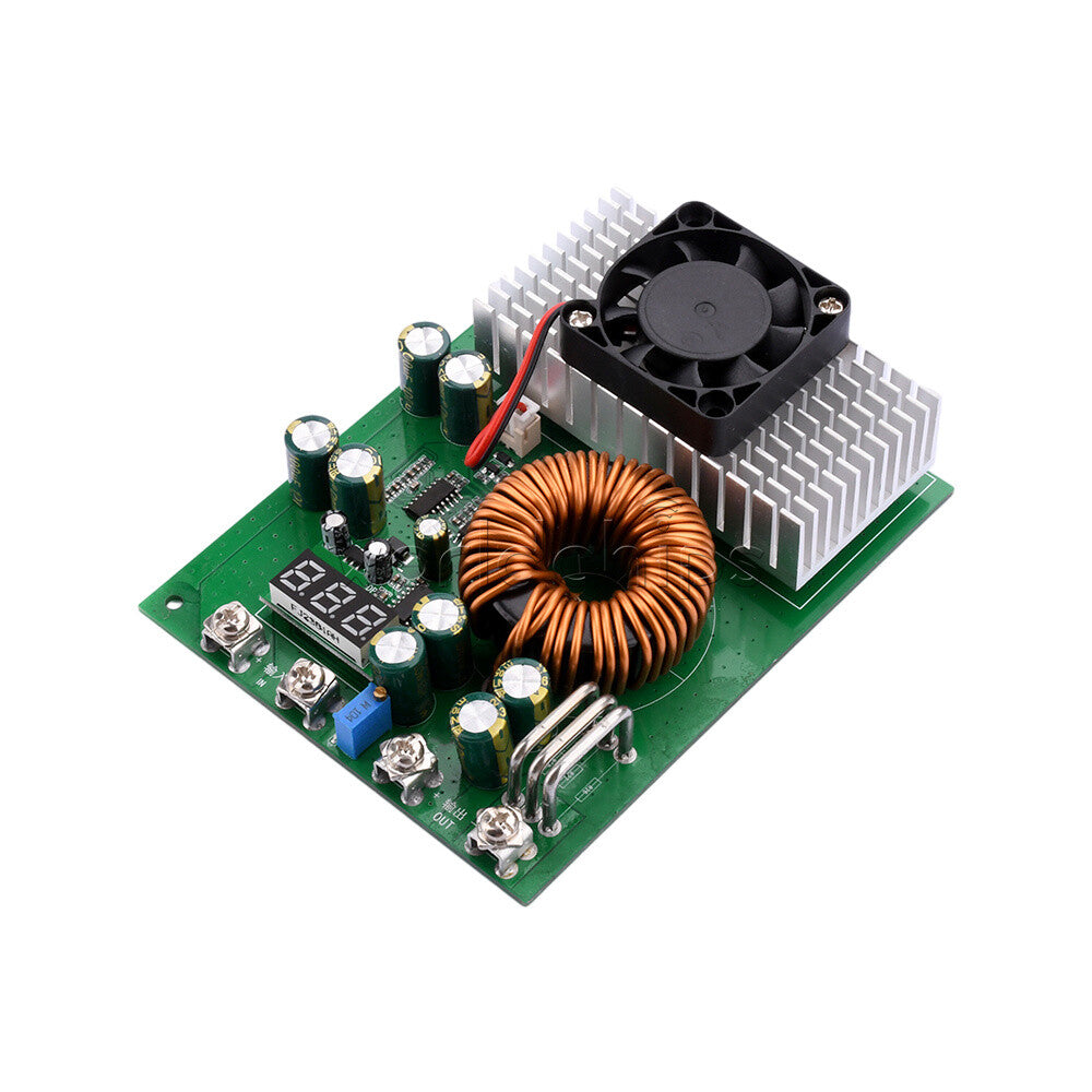DC-DC 25-90V To 2.5V-50V Adjustable Buck Step-down Power Supply Module With Fan