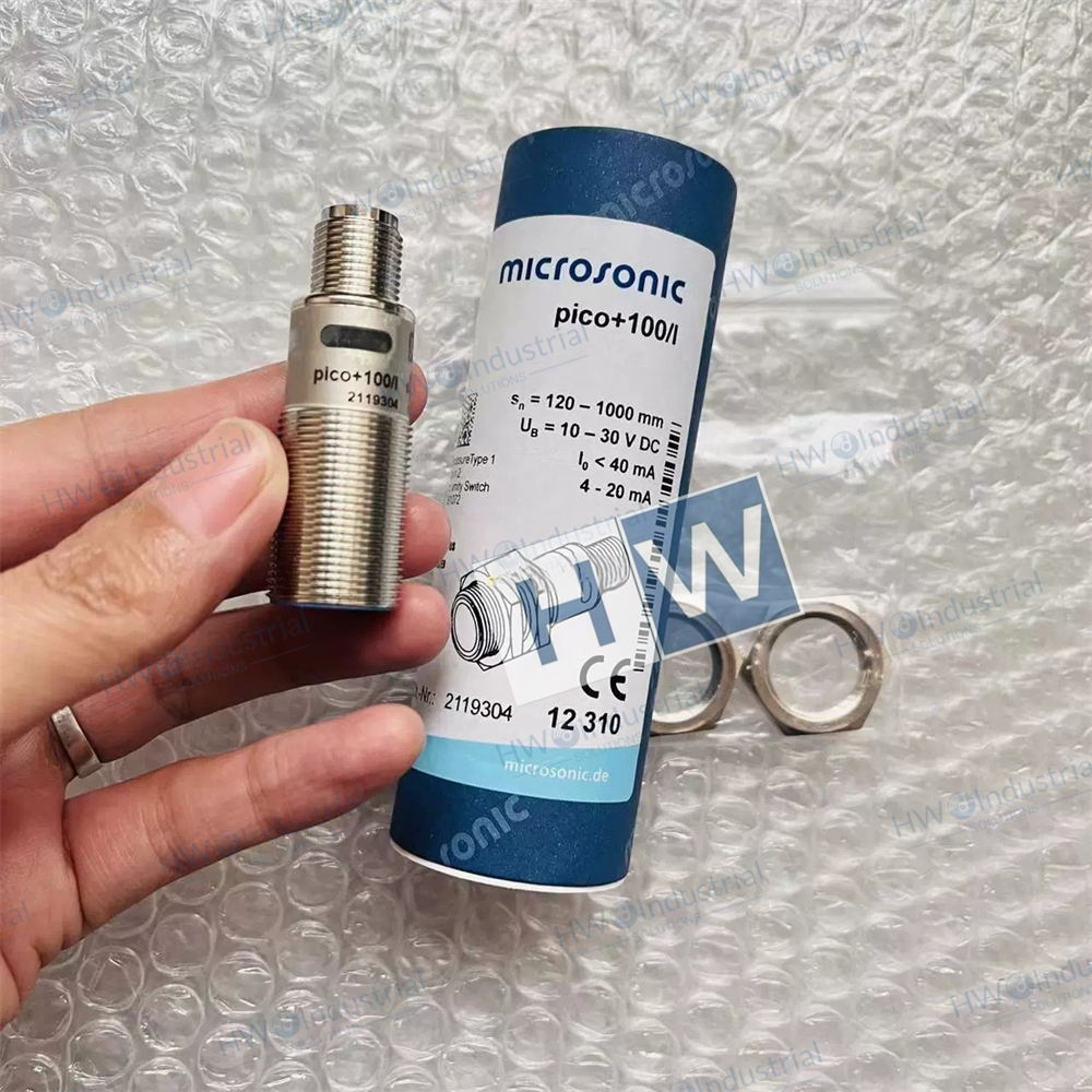 1/piece pico+100/I Micro Sonic  Ultrasonic Sensor pico+100-I