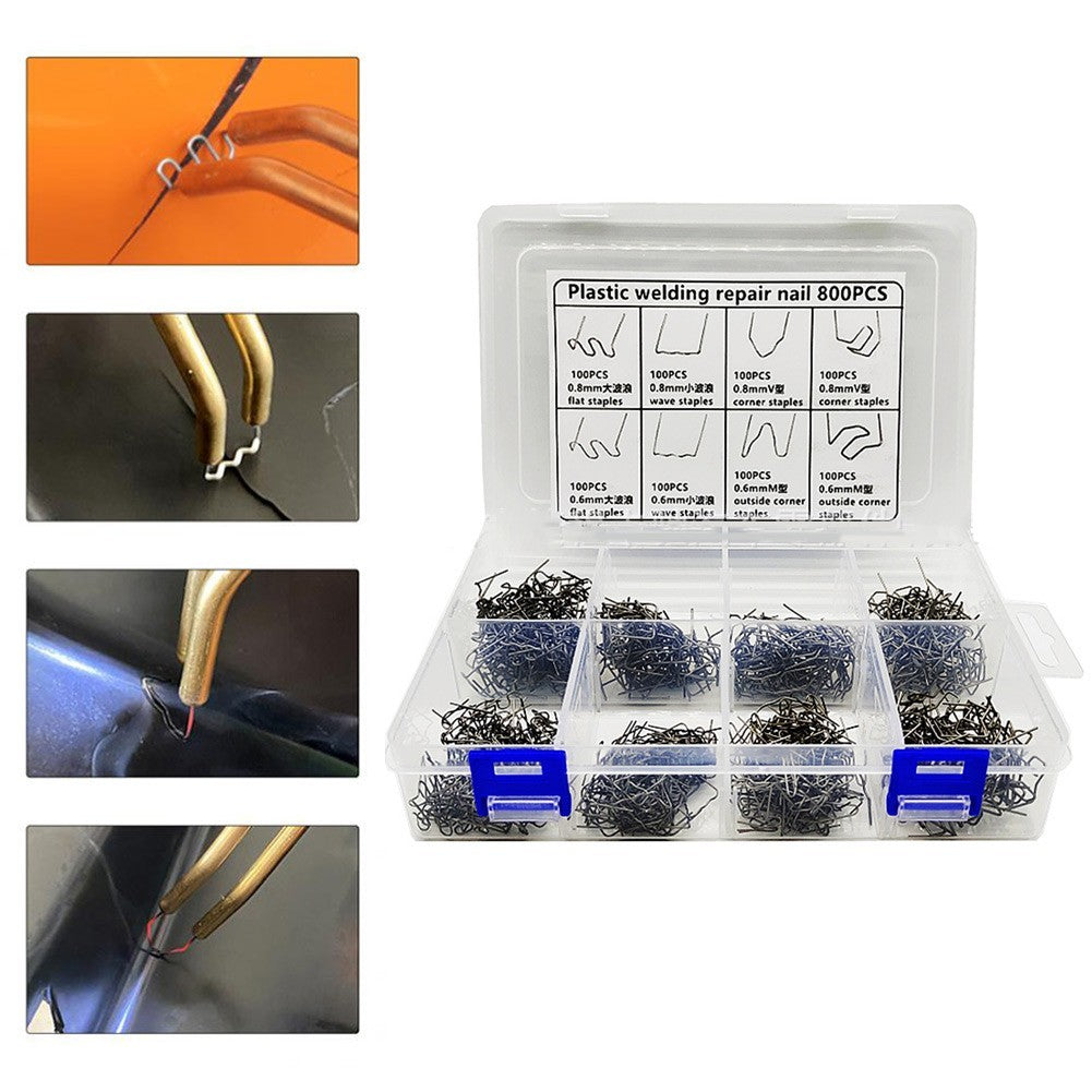 Seam Nails Set Car Bumper Repair Flexible Thermoplastic Repair Repair Tool Set
