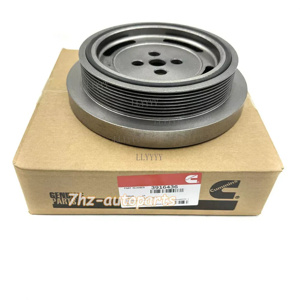 Crankshaft Damper For Dodge Ram Cummins 4B 6B 5.9L 89-98.5 3911422 12V