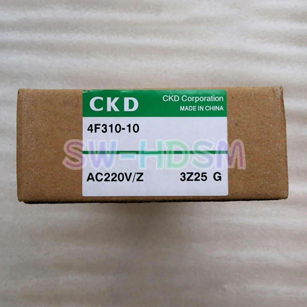 1PCS  for CKD 4F310-10-AC220V Solenoid Valve 4F310-10 AC220 Freight Free