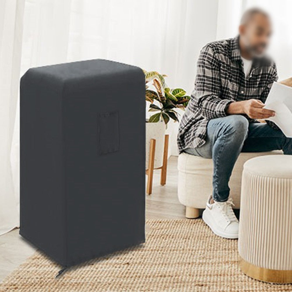 Proper Fit and Durability Portable Air Conditioner Unit Cover in Black