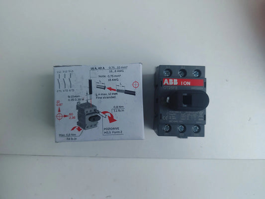ABB OT25F3 Switch Disconnector 1SCA104857R1001 3-pole