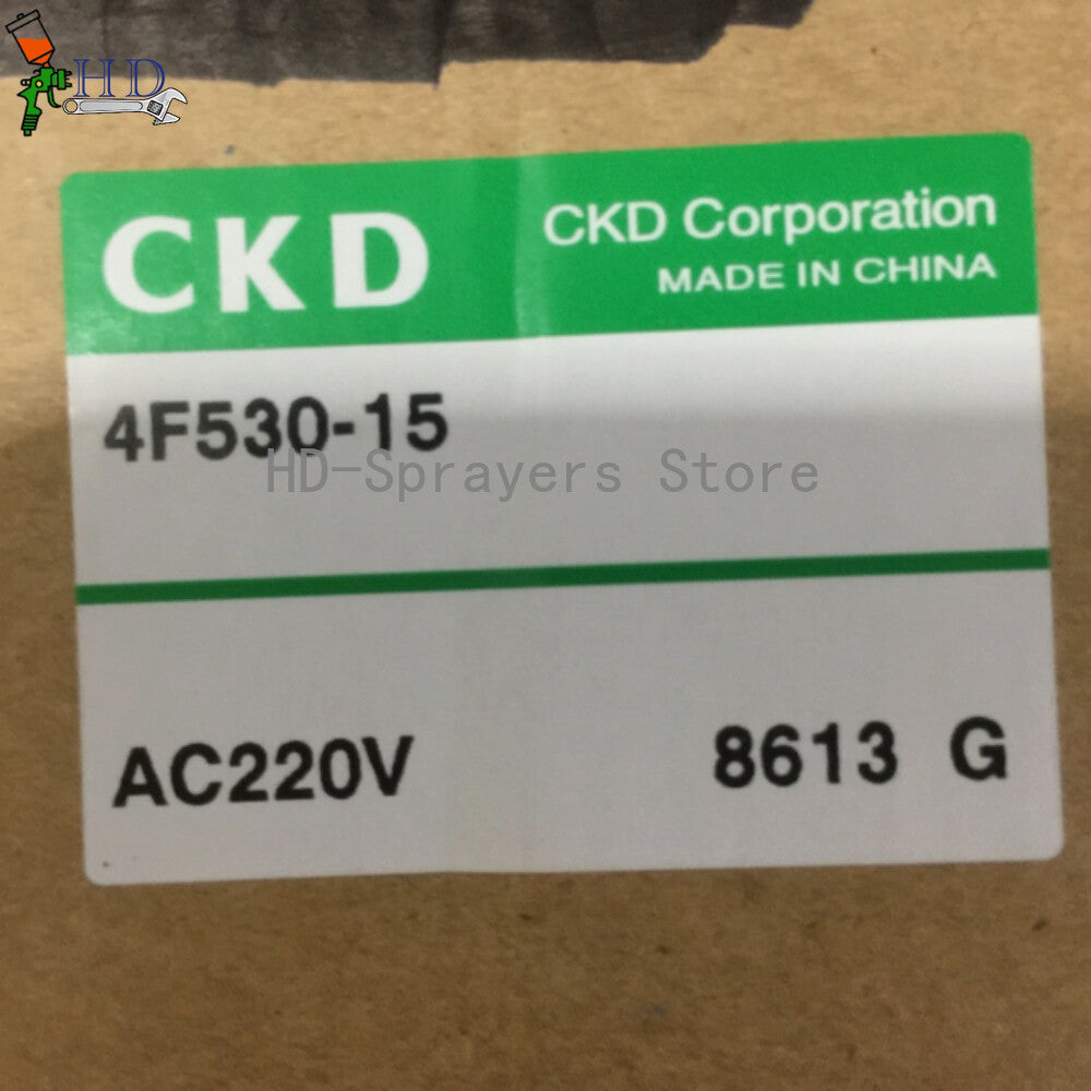 1PCS  For CKD 4F530-15-AC220V 4F530-15 Electromagnetic valve freight free