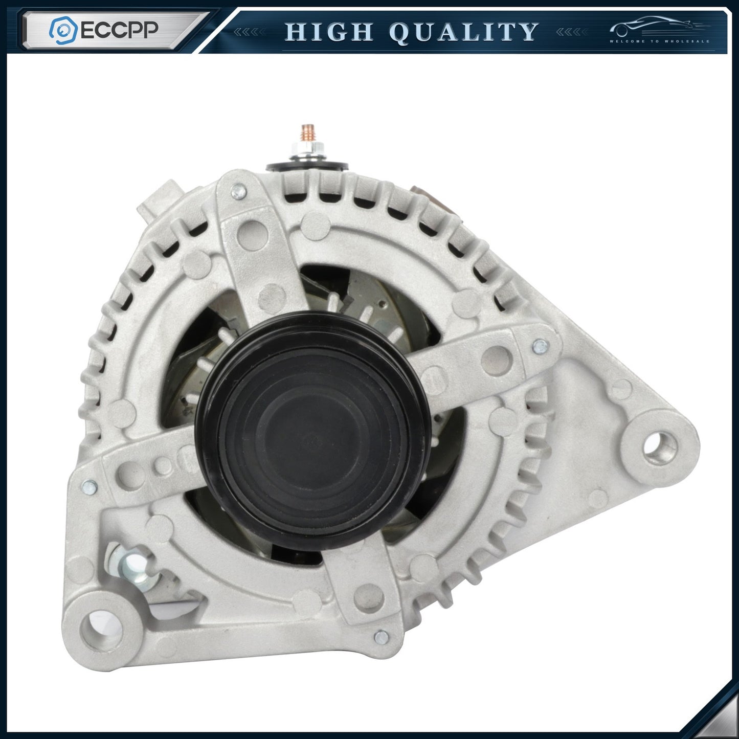 ECCPP Alternator 11516 Fits 2010-11 Toyota Camry 2.5L 100Amp,4 Groove Serpentime