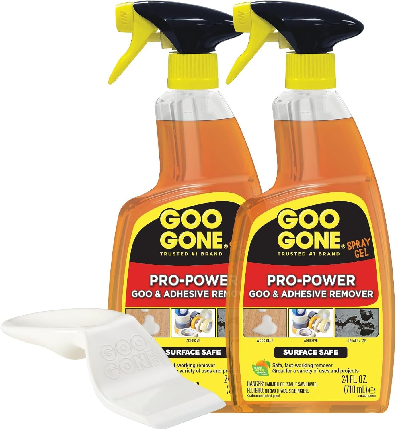 Pro-Power Spray Gel Adhesive Remover - Surface Safe, Great Cleaner, No Harsh Odo