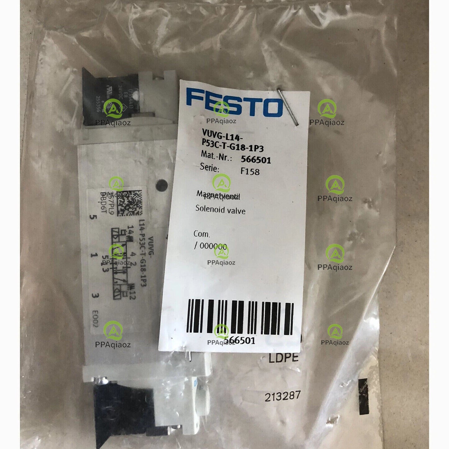 1PC  FESTO VUVG-L14-P53C-T-G18-1P3 566501 Solenoid Valve Free Shipping