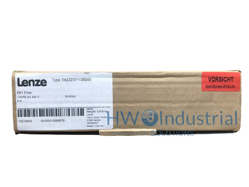 Lenze Inverter RFI Filter Radio Frequency Interference Filter E82ZZ37112B200
