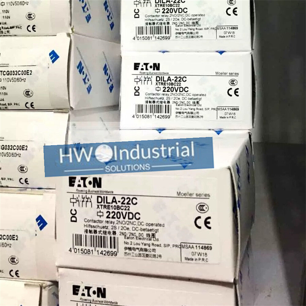 1/piece  EATON Elevator Brake Contactor DILA-22C DIL A-22C AC220V