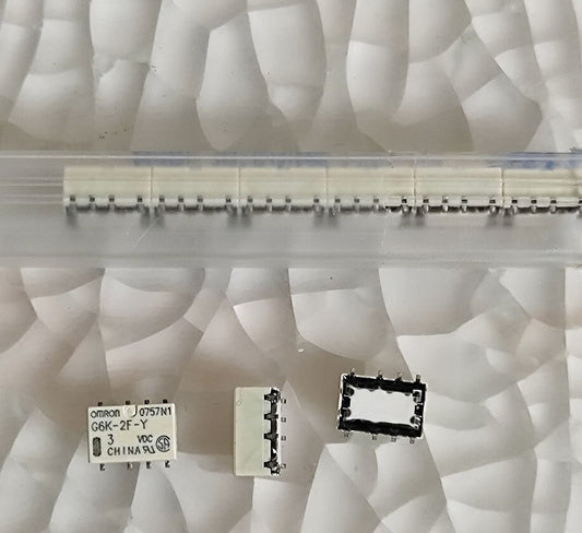 9pcs Omron Power Relay G6K-2F-Y 3VDC 8-pins  Free ship free ship