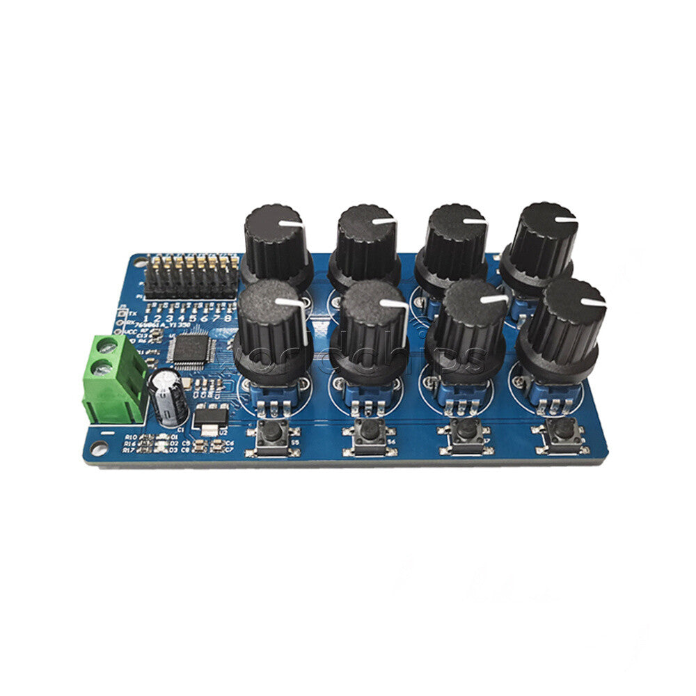 8Channel Servos Knob Serial Port Control Module Futaba Steering Gear Debug MG995