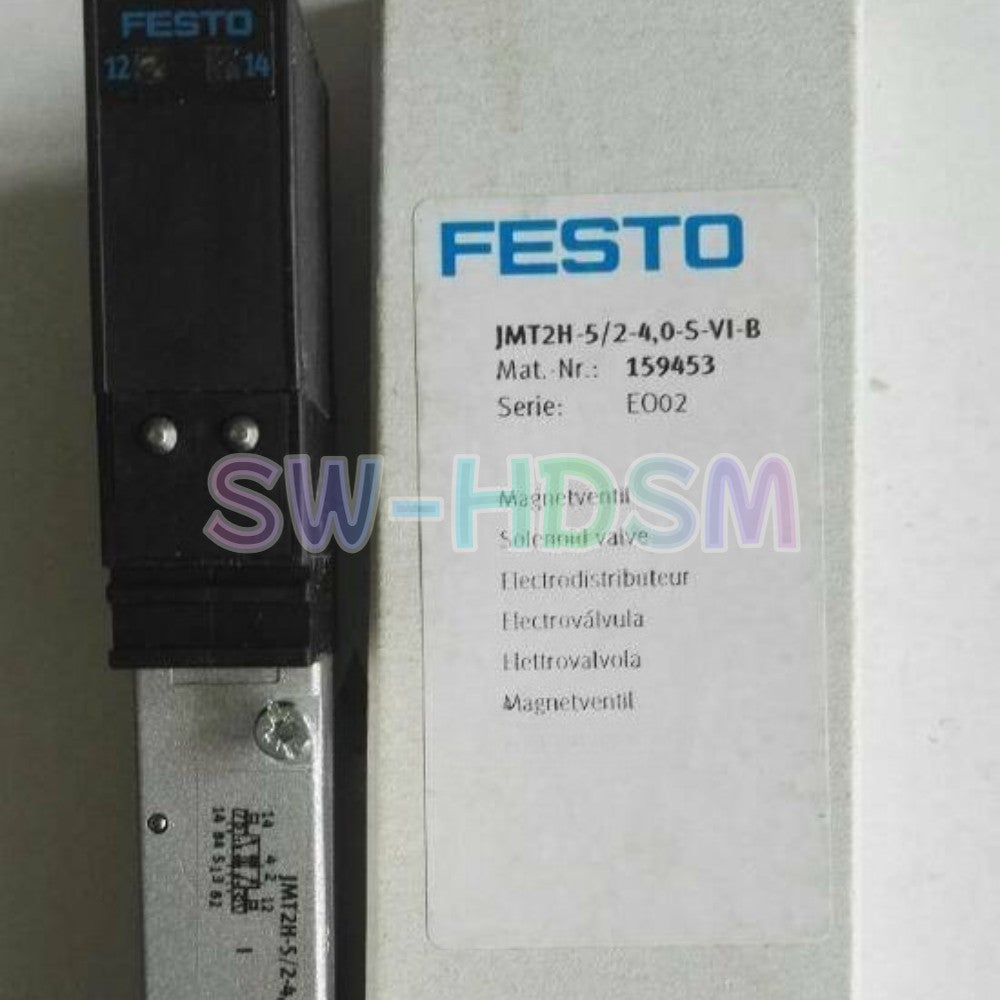 1PCS   Festo Solenoid Valve JMT2H-5/2-4, 0-S-VI-B 159453 Freight Free
