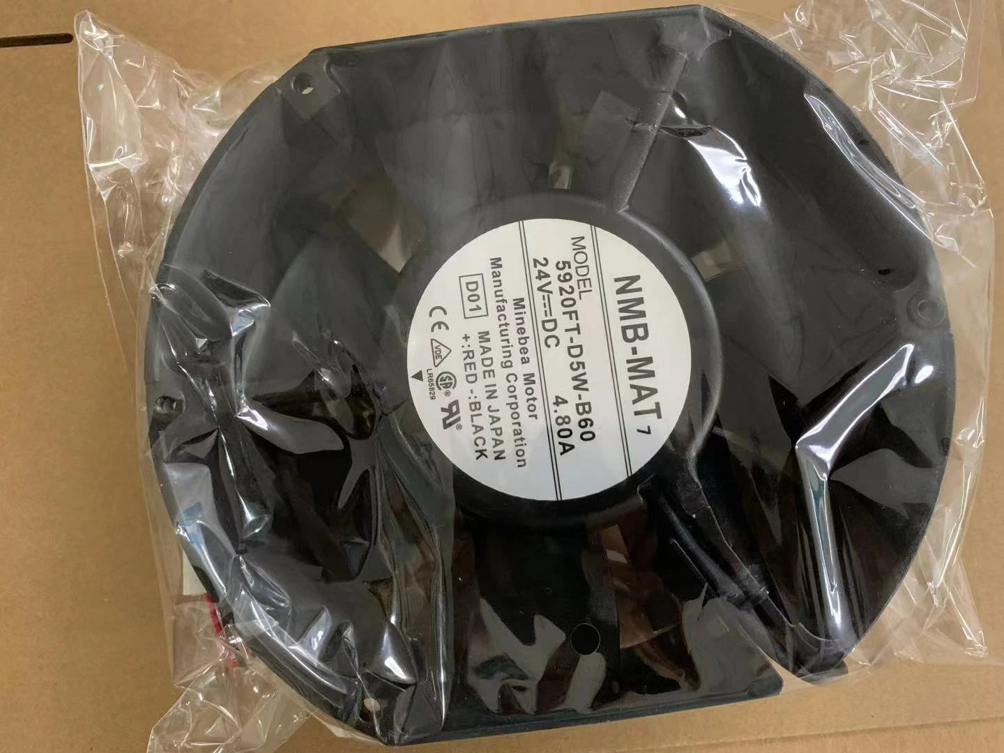 1PC Yaskawa inverter fan 24V 4.8A 5920FT-D5W-B60 HB4A0515 external cooling fan