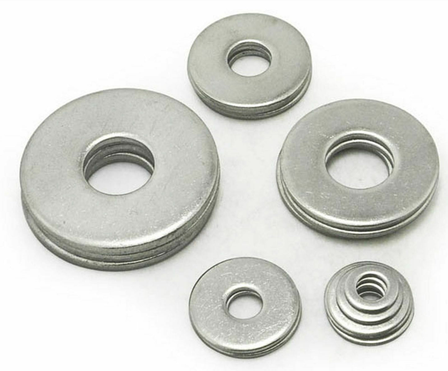 100pcs M8*24*2 304 stainless steel gasket Thin metal thickening flat washer